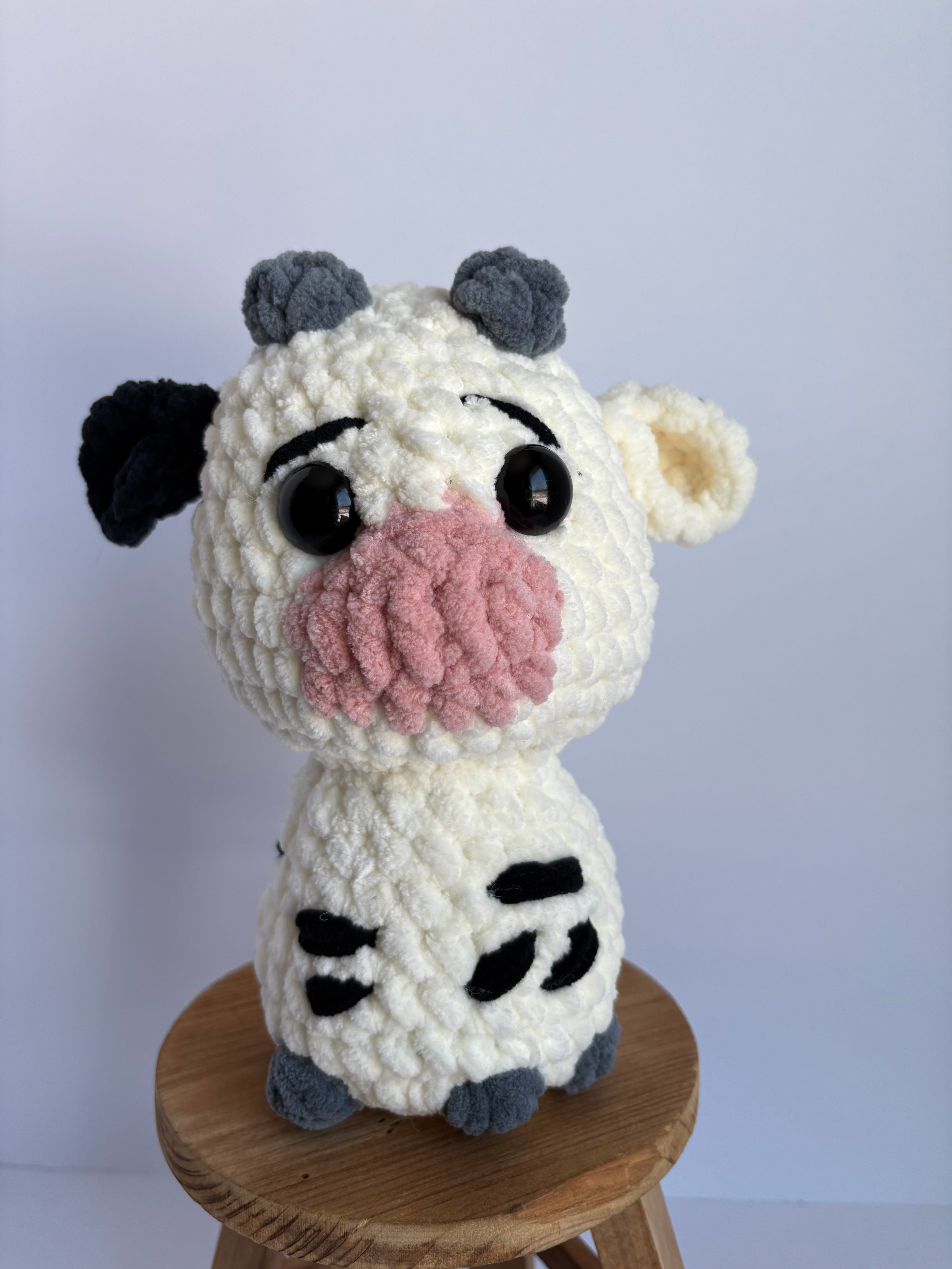 Sitting Cow Plushie