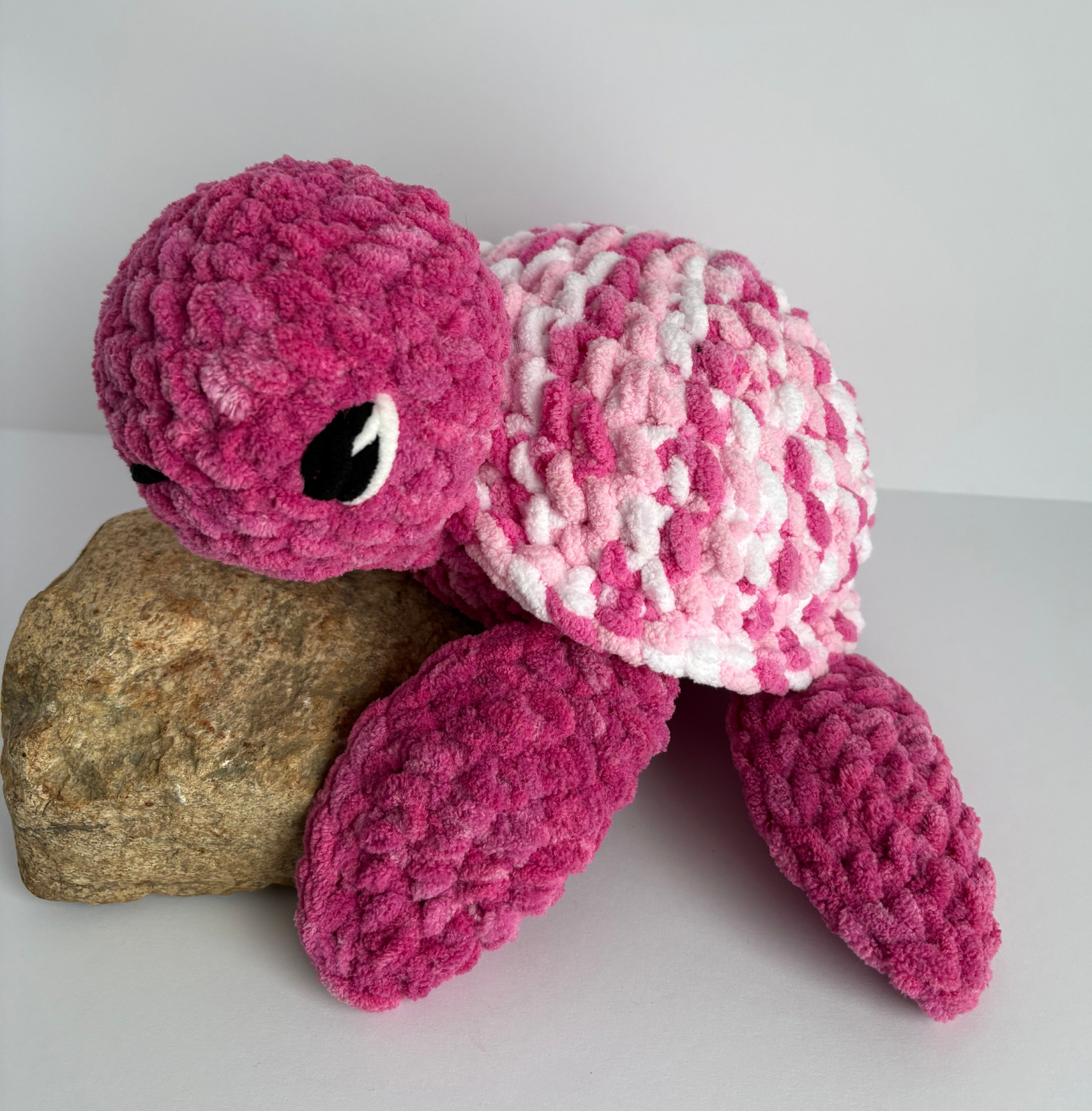 Sea Turtle Plushie- Sewn Eyes